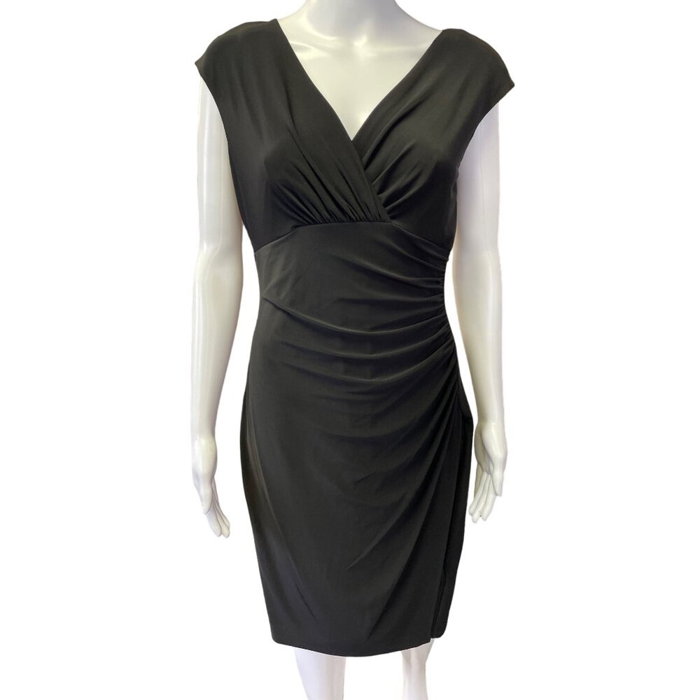 Lauren Ralph Lauren Women's Black Sleeveless/Midi Dress Size 6 SKU 3403